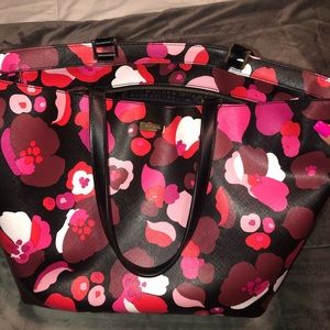 Floral Kate Spade tote